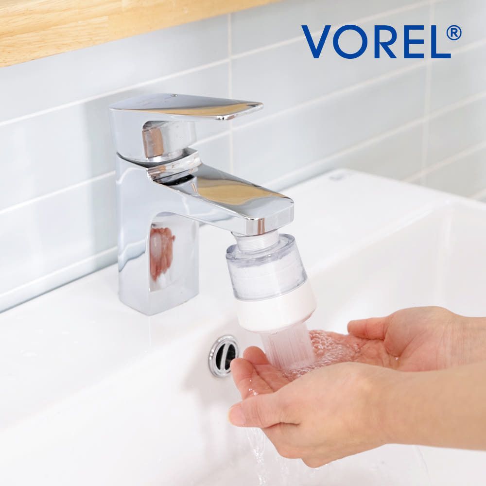 VOREL Bathroom Sink Tap Filter Micro Hole Water Saving Rust Removal _ Made in Korea